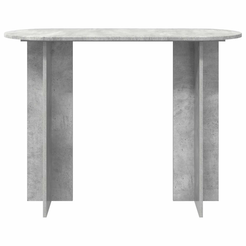 vidaXL Konsola Betonowy szary 100 x 39,5 x 75 cm Drewno inżynieryjne