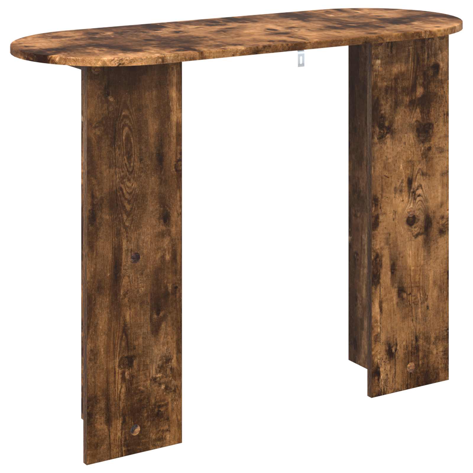 vidaXL Konsola Dąb wędzony 100 x 39,5 x 75 cm Drewno inżynieryjne