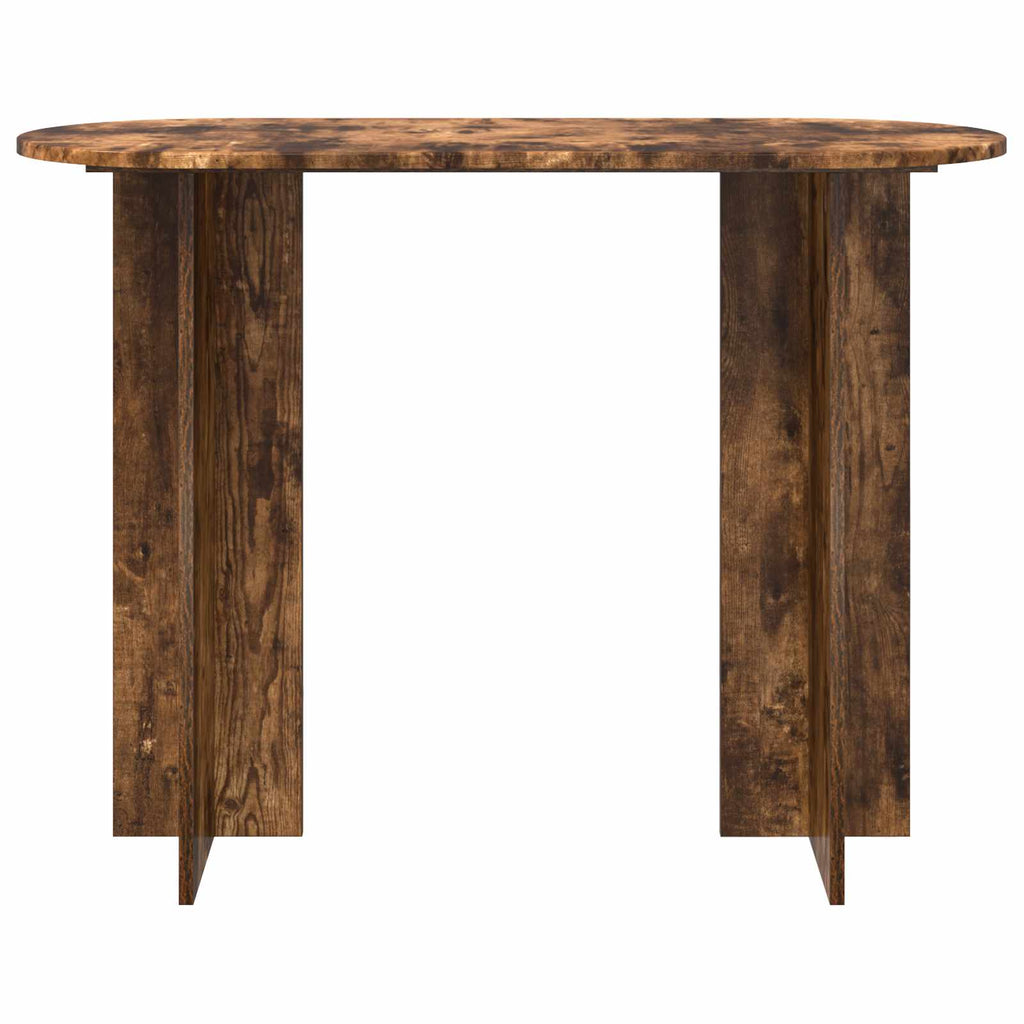 vidaXL Konsola Dąb wędzony 100 x 39,5 x 75 cm Drewno inżynieryjne