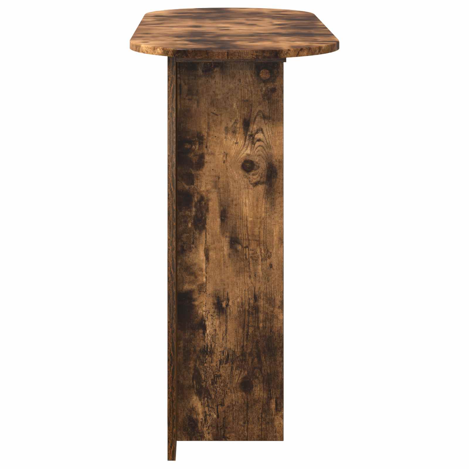 vidaXL Konsola Dąb wędzony 100 x 39,5 x 75 cm Drewno inżynieryjne