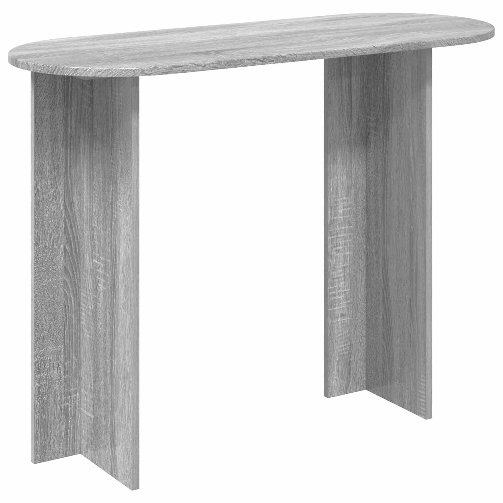 vidaXL Konsola Szary Sonoma 100 x 39,5 x 75 cm Drewno inżynieryjne