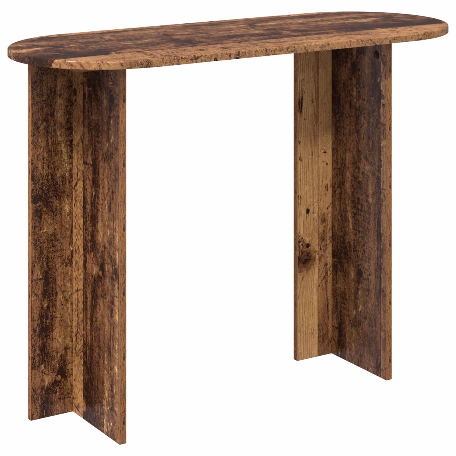 vidaXL Konsola Stare drewno 100 x 39,5 x 75 cm Drewno inżynieryjne