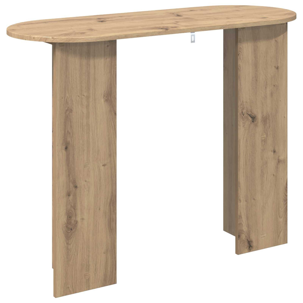 vidaXL Konsola Dąb artisan 100 x 39,5 x 75 cm Drewno inżynieryjne