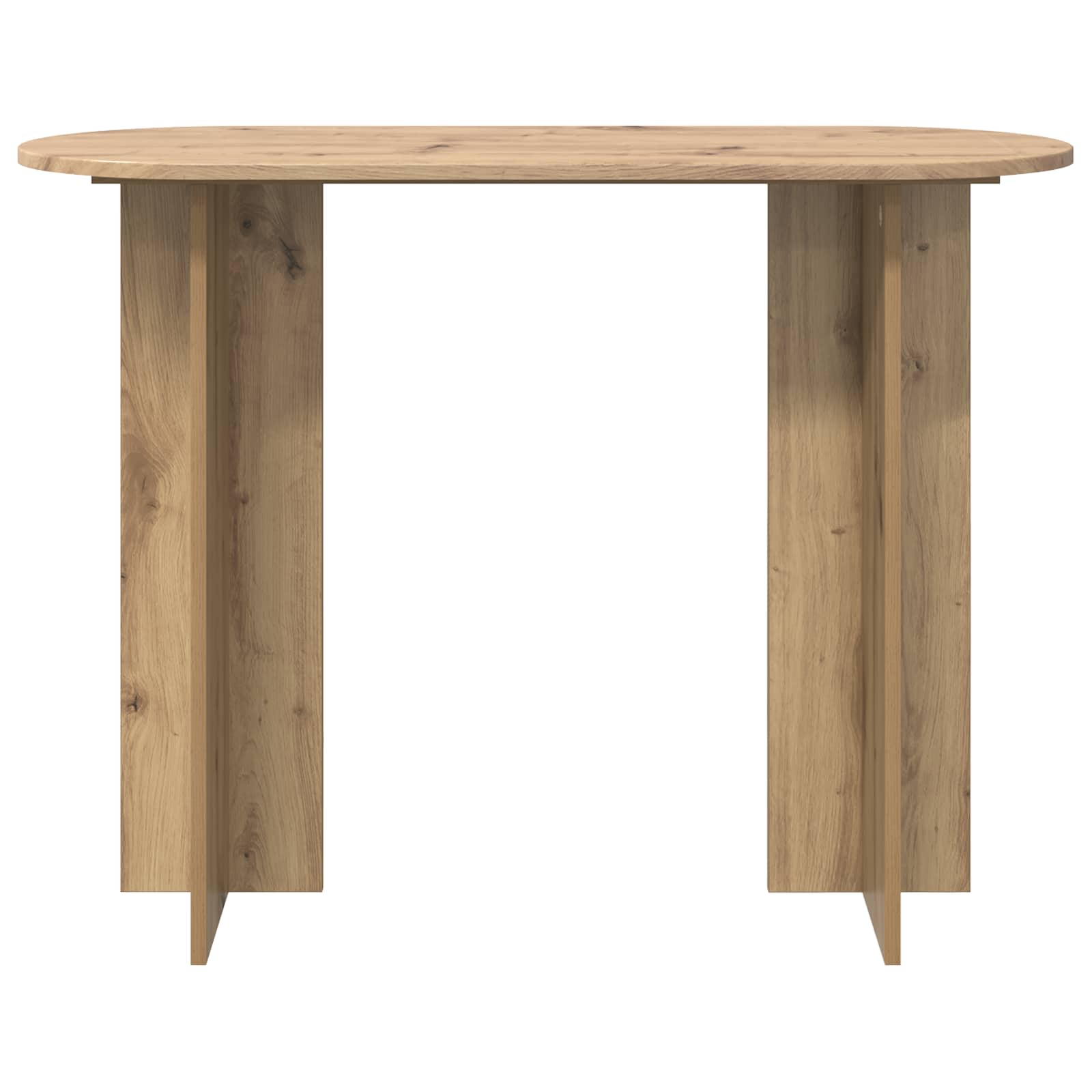 vidaXL Konsola Dąb artisan 100 x 39,5 x 75 cm Drewno inżynieryjne