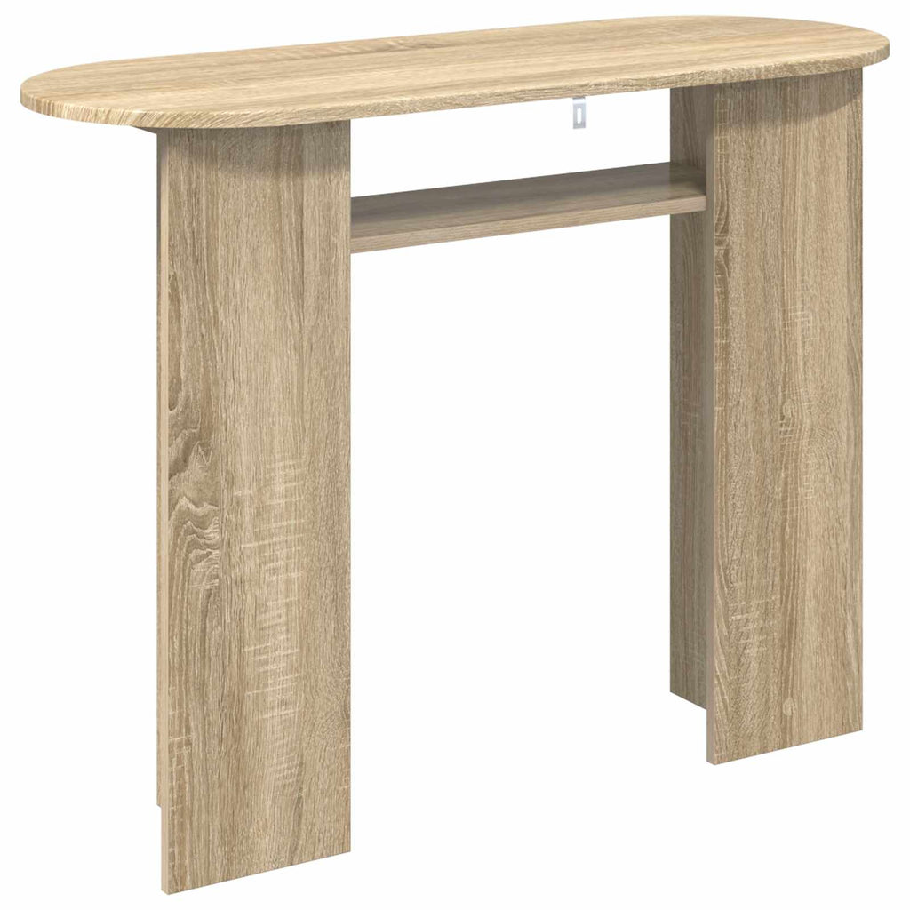 vidaXL Konsola dąb Sonoma 100 x 39,5 x 75 cm Drewno inżynieryjne