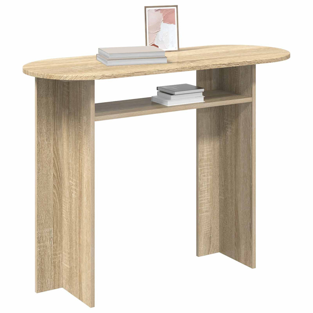 vidaXL Konsola dąb Sonoma 100 x 39,5 x 75 cm Drewno inżynieryjne
