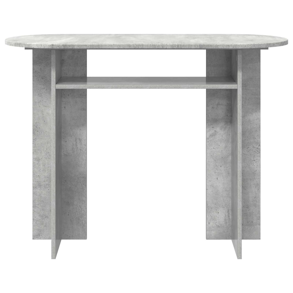 vidaXL Konsola Betonowy szary 100 x 39,5 x 75 cm Drewno inżynieryjne