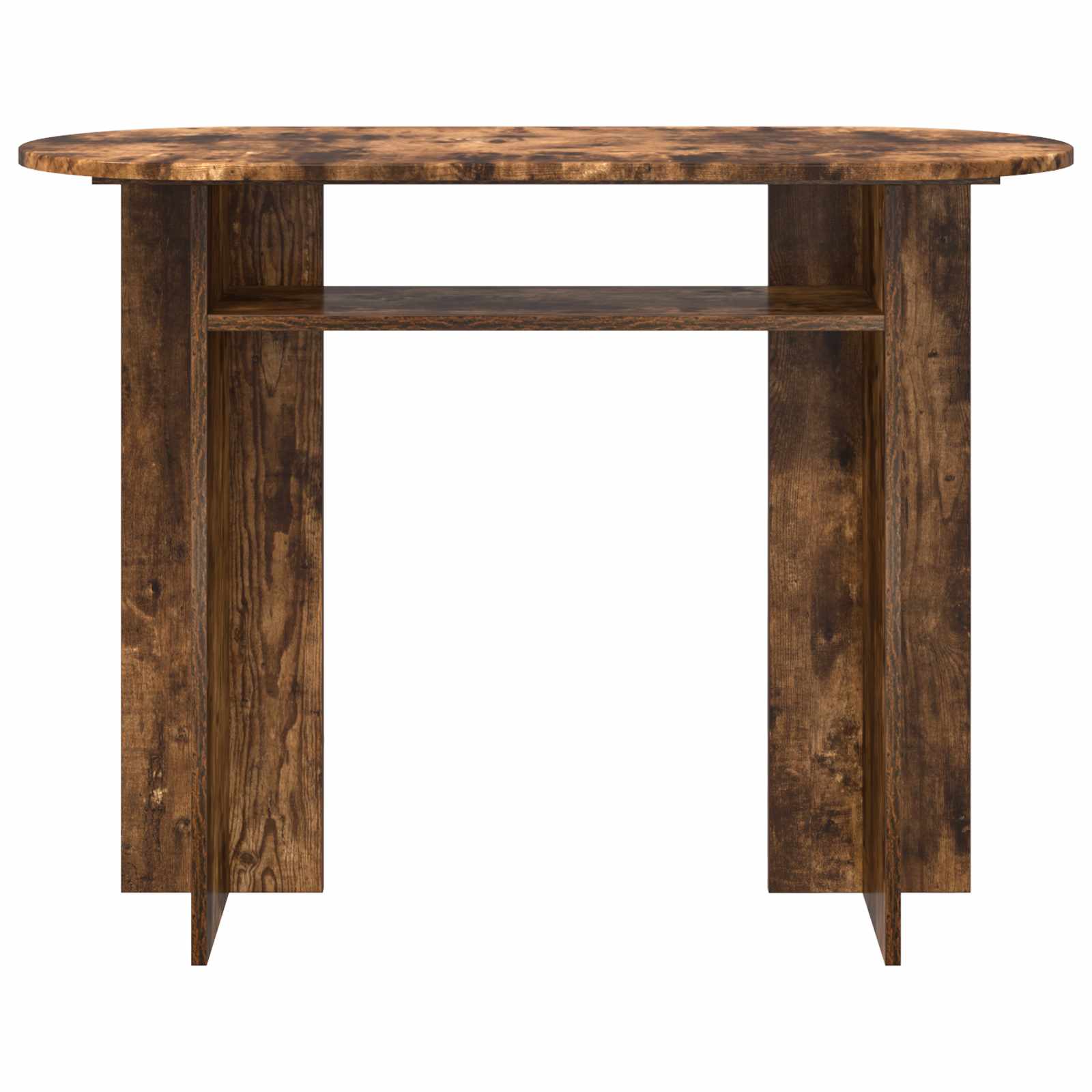 vidaXL Konsola Dąb wędzony 100 x 39,5 x 75 cm Drewno inżynieryjne