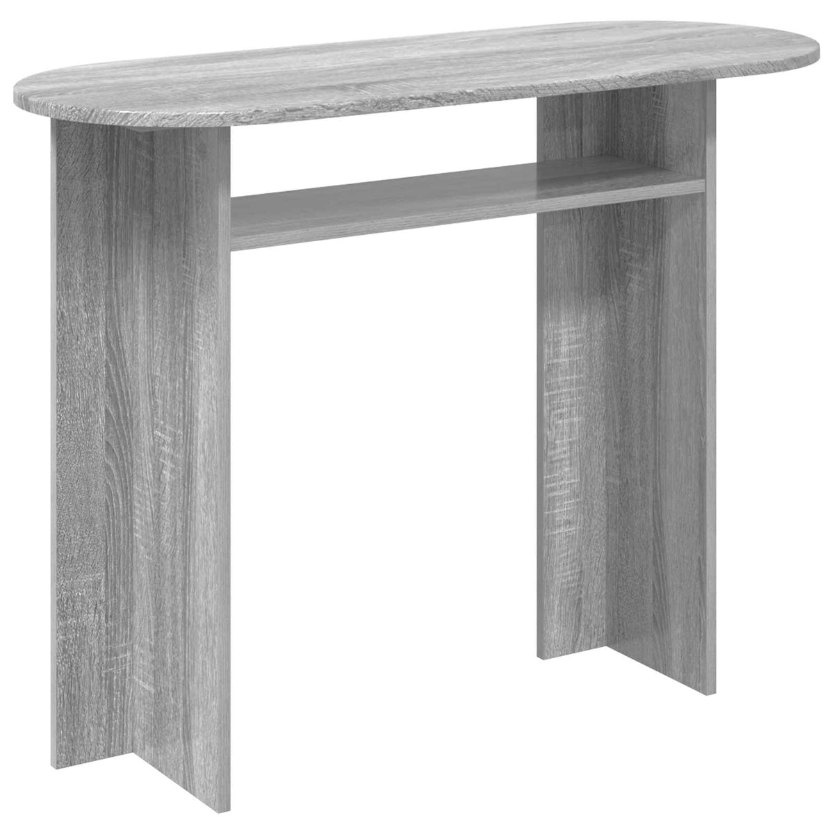 vidaXL Konsola Szary Sonoma 100 x 39,5 x 75 cm Drewno inżynieryjne