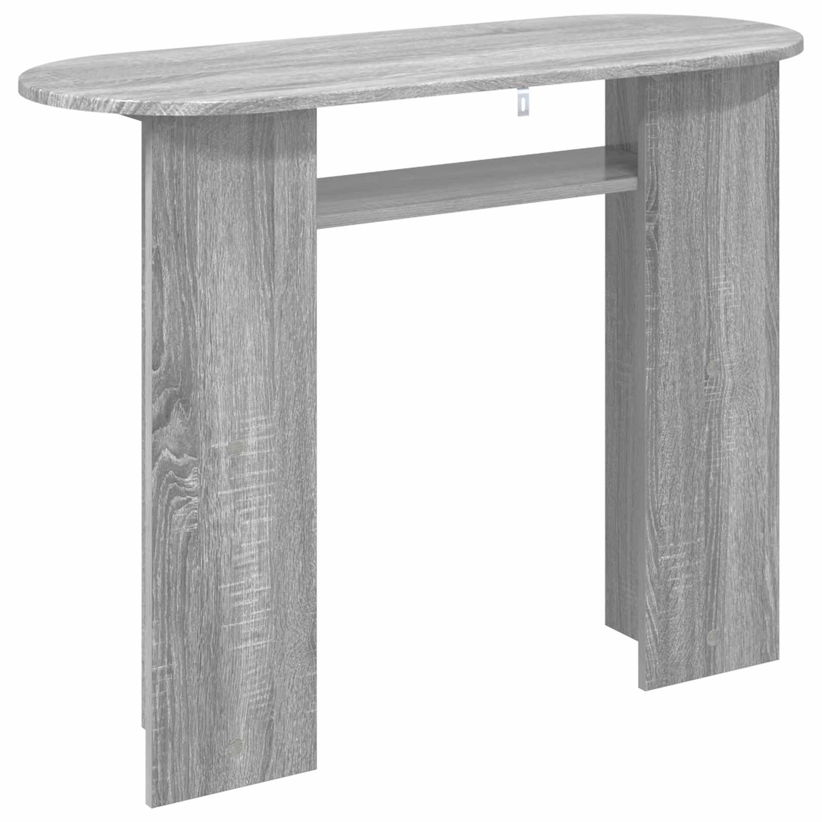 vidaXL Konsola Szary Sonoma 100 x 39,5 x 75 cm Drewno inżynieryjne