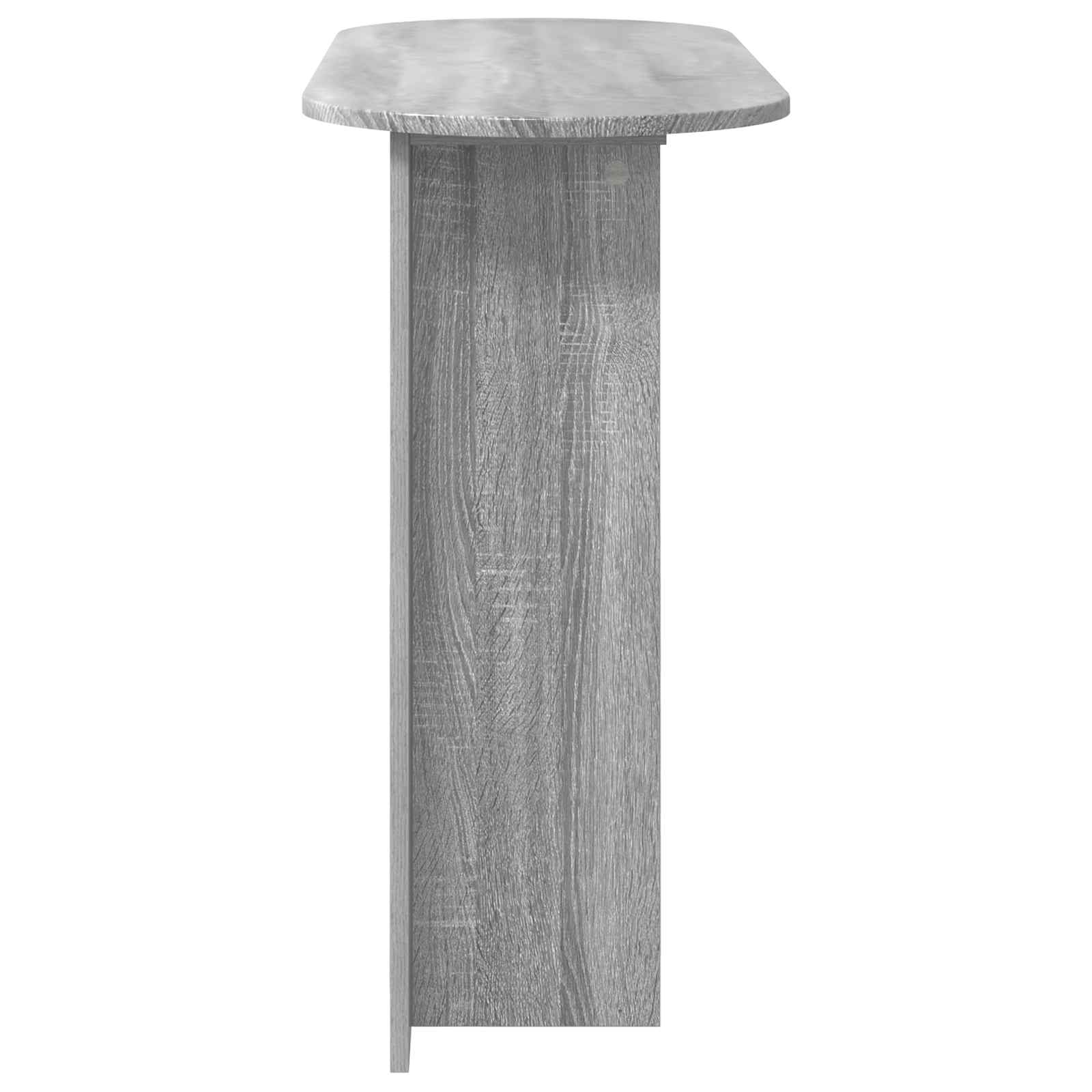 vidaXL Konsola Szary Sonoma 100 x 39,5 x 75 cm Drewno inżynieryjne