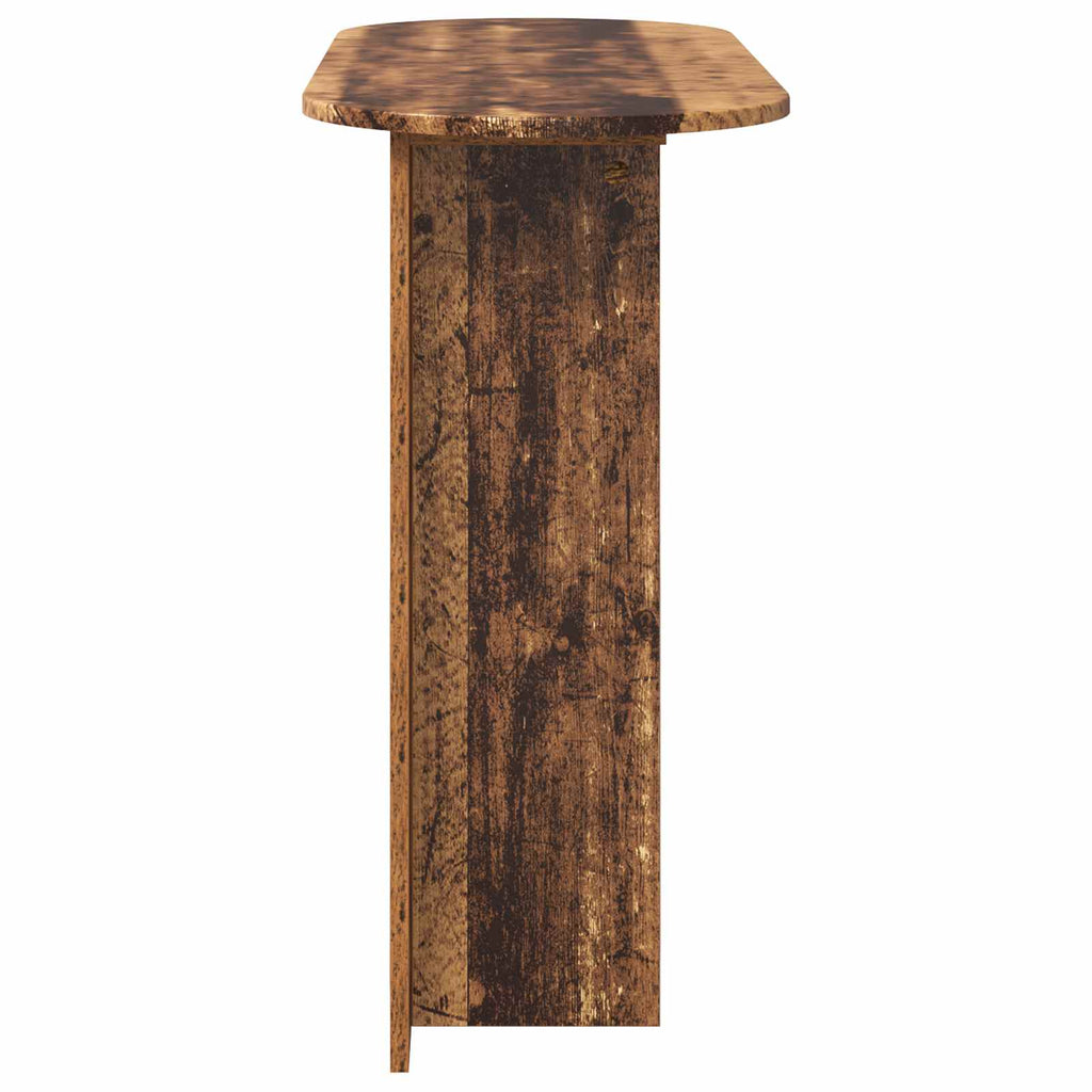 vidaXL Konsola Stare drewno 100 x 39,5 x 75 cm Drewno inżynieryjne