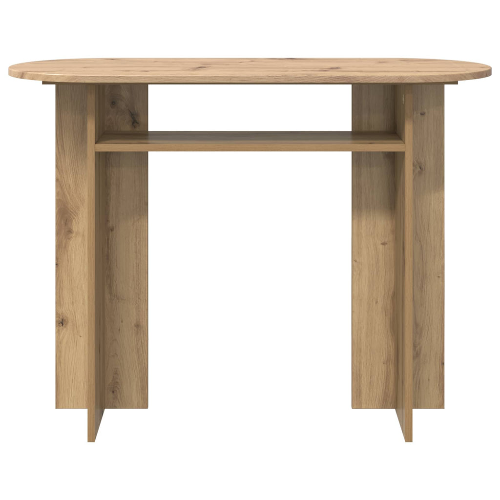 vidaXL Konsola Dąb artisan 100 x 39,5 x 75 cm Drewno inżynieryjne