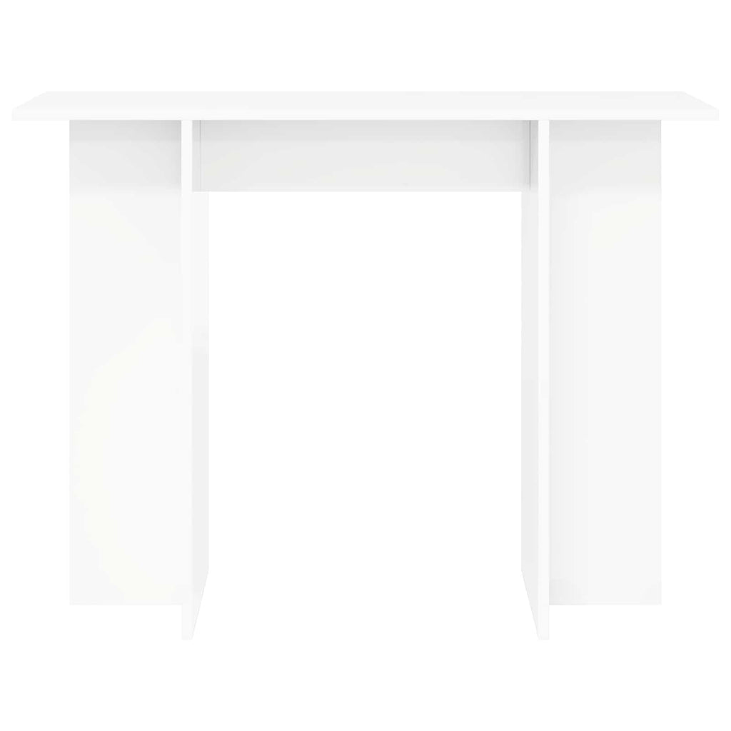 vidaXL Konsola Biały 100 x 30 x 75 cm Drewno inżynieryjne