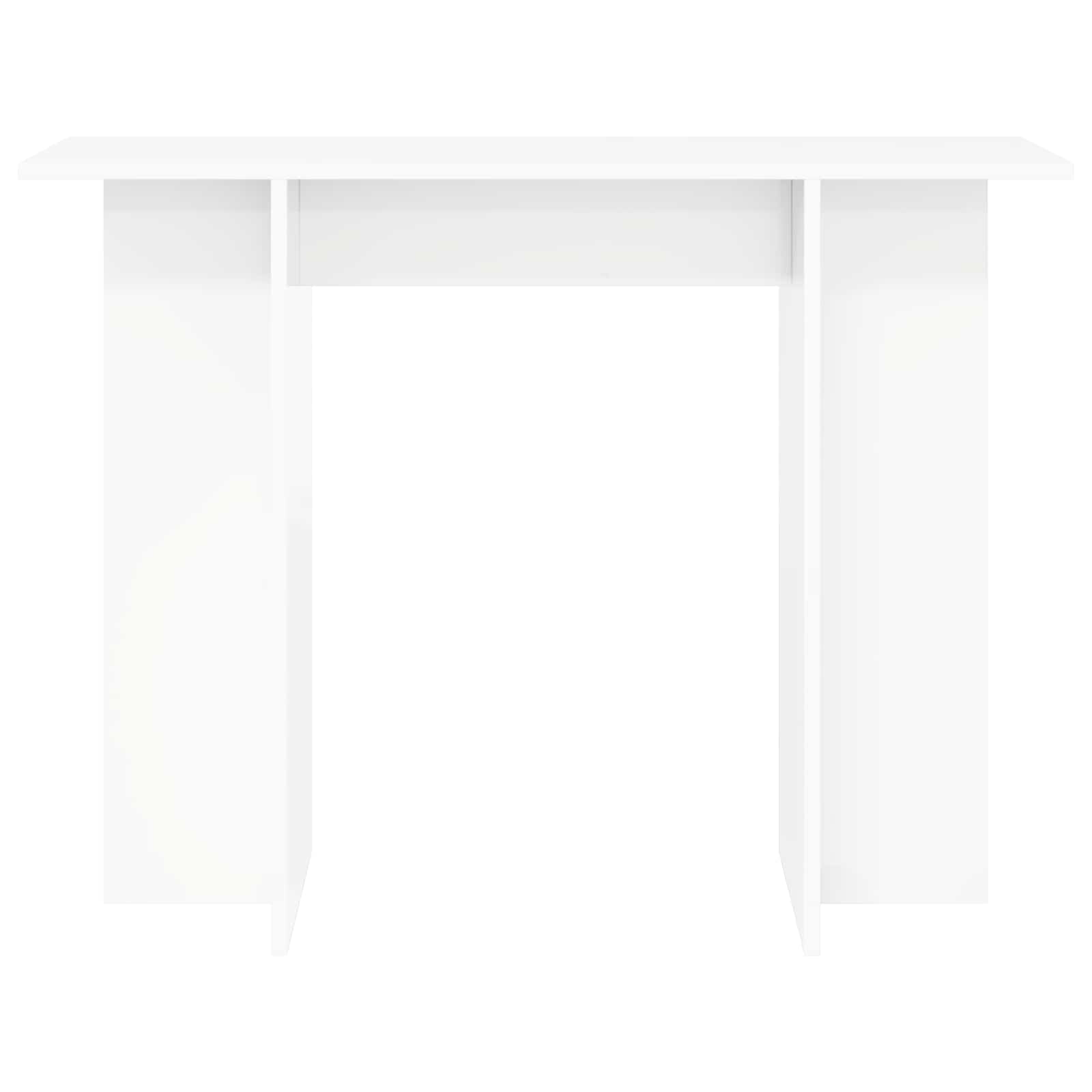 vidaXL Konsola Biały 100 x 30 x 75 cm Drewno inżynieryjne