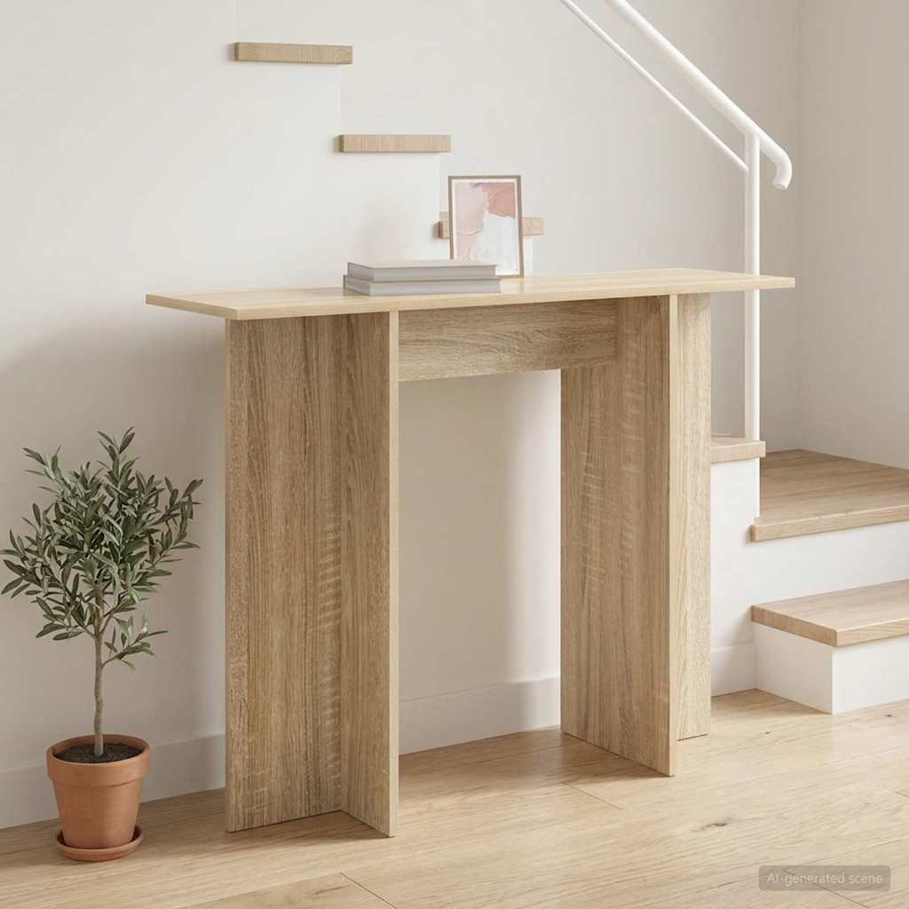 vidaXL Konsola dąb Sonoma 100 x 30 x 75 cm Drewno inżynieryjne