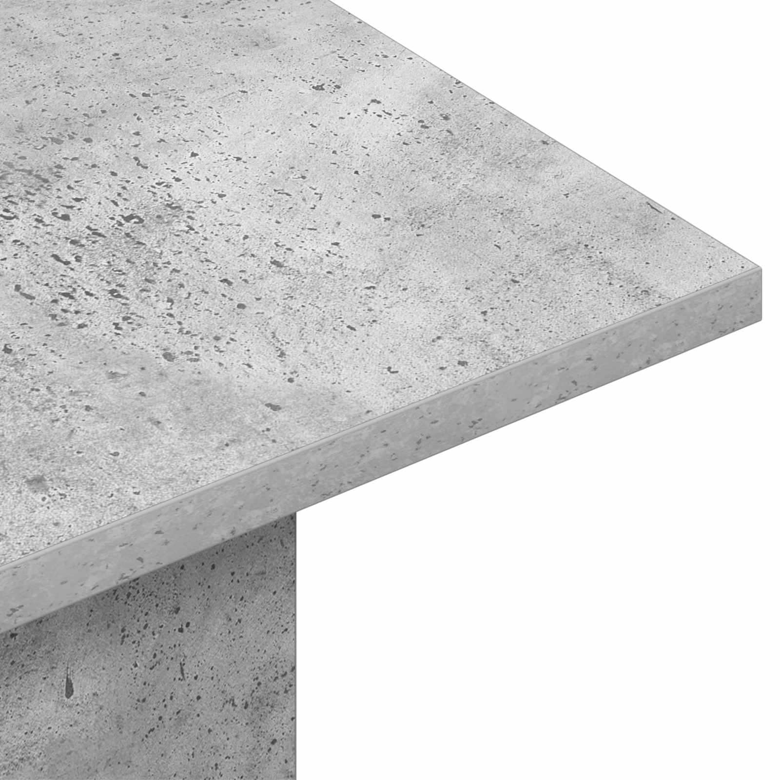 vidaXL Konsola Betonowy szary 100 x 30 x 75 cm Drewno inżynieryjne