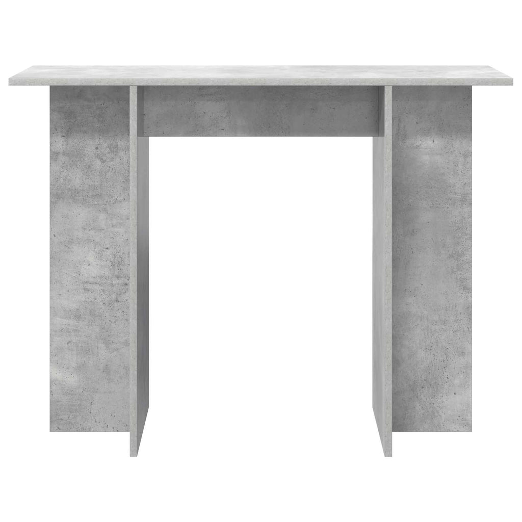 vidaXL Konsola Betonowy szary 100 x 30 x 75 cm Drewno inżynieryjne