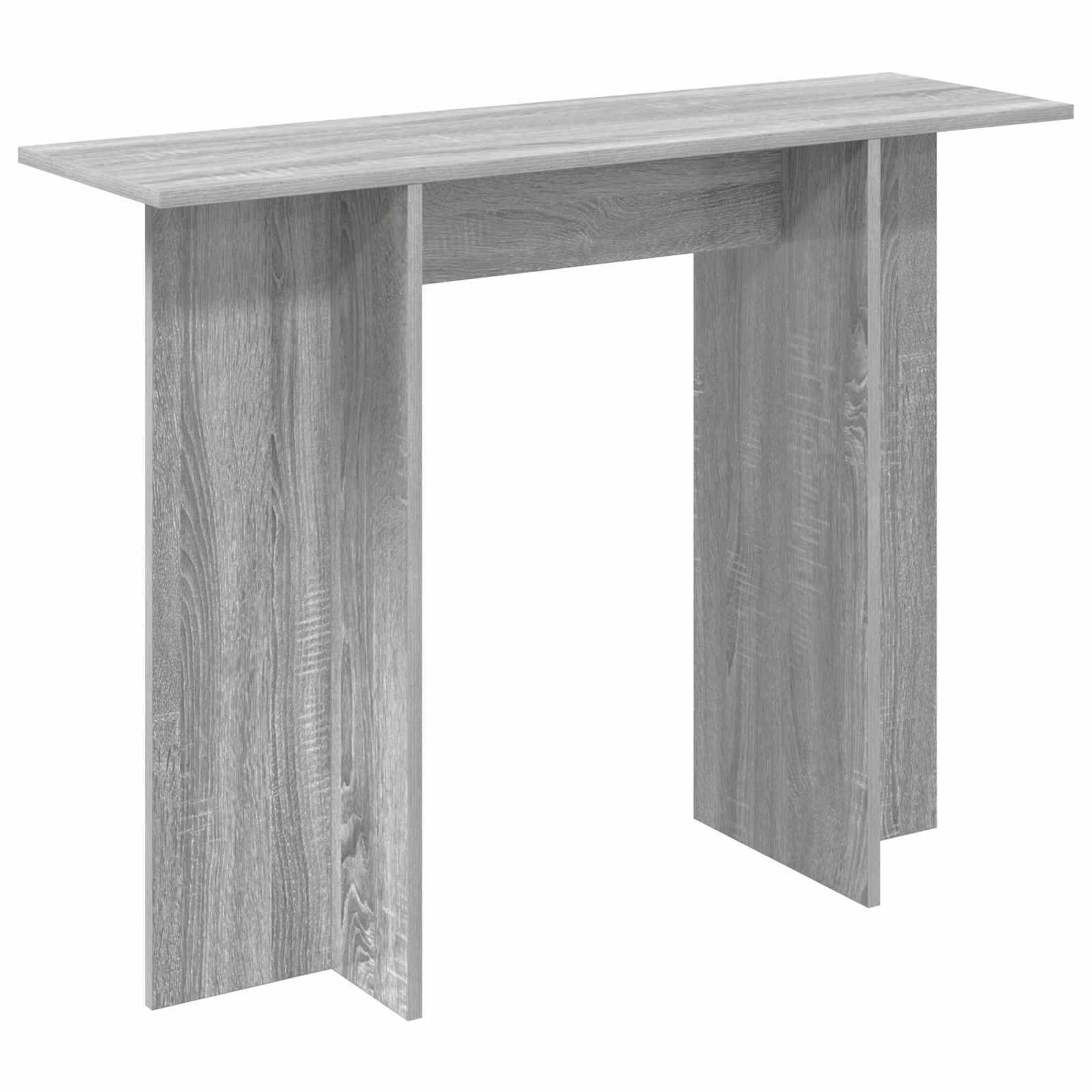 vidaXL Konsola Szary Sonoma 100 x 30 x 75 cm Drewno inżynieryjne