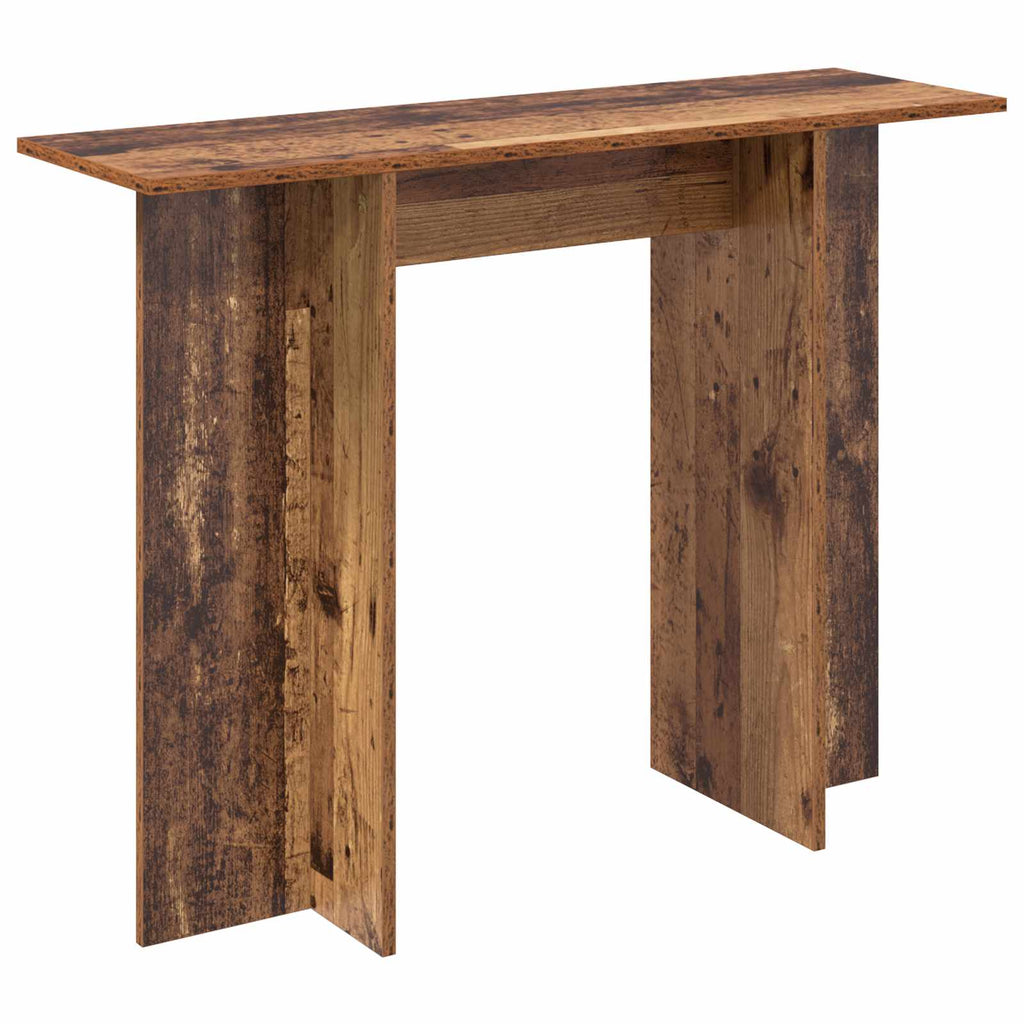 vidaXL Konsola Stare drewno 100 x 30 x 75 cm Drewno inżynieryjne