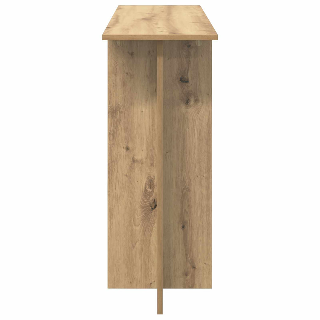 vidaXL Konsola Dąb artisan 100 x 30 x 75 cm Drewno inżynieryjne