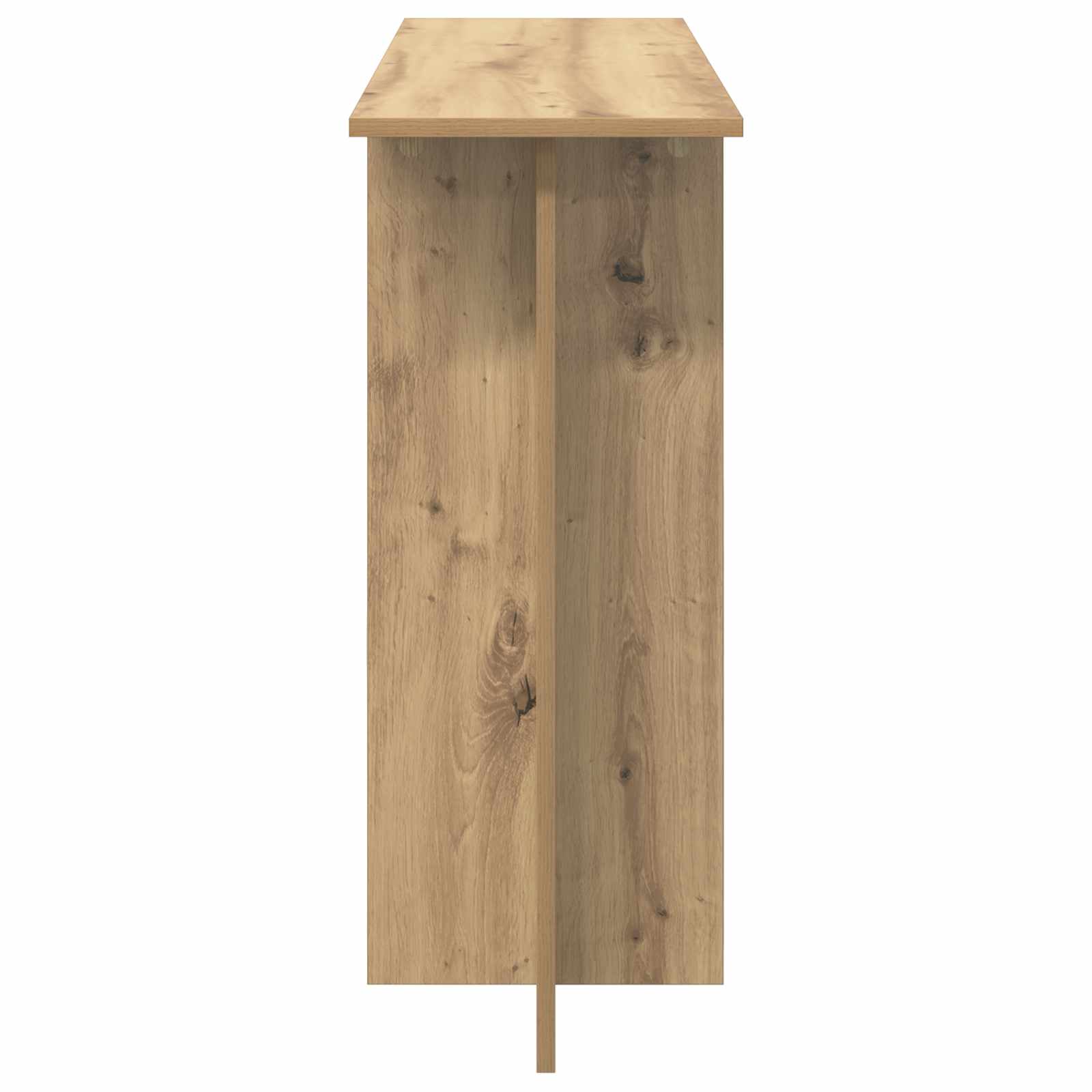 vidaXL Konsola Dąb artisan 100 x 30 x 75 cm Drewno inżynieryjne