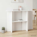 vidaXL Konsola Biały 100 x 30 x 75 cm Drewno inżynieryjne