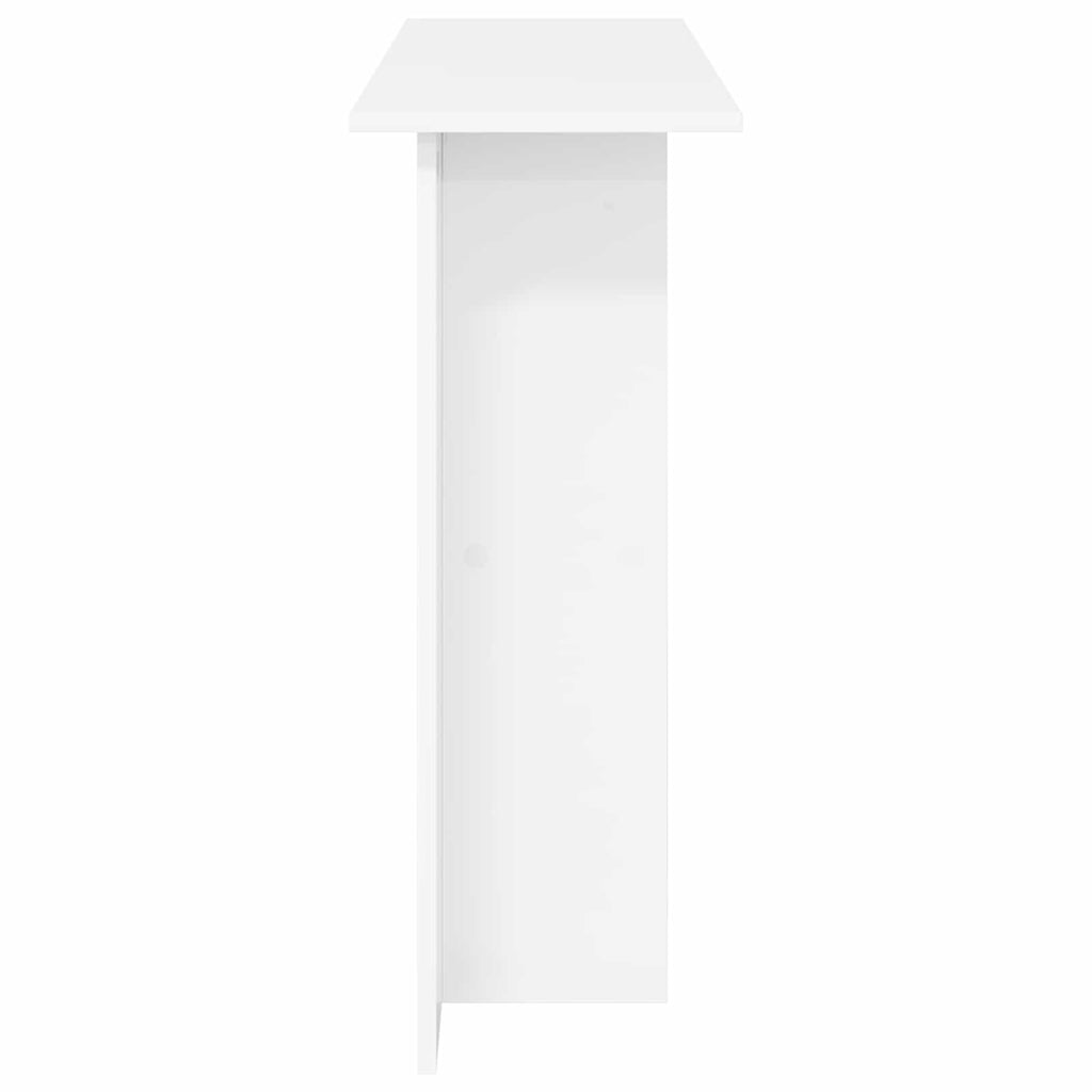 vidaXL Konsola Biały 100 x 30 x 75 cm Drewno inżynieryjne