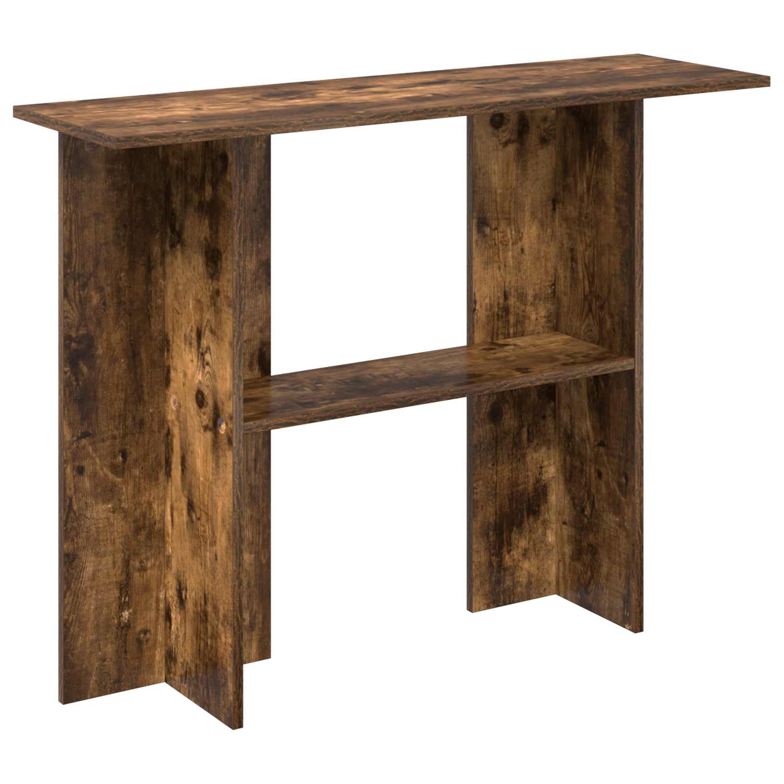 vidaXL Konsola Dąb wędzony 100 x 30 x 75 cm Drewno inżynieryjne