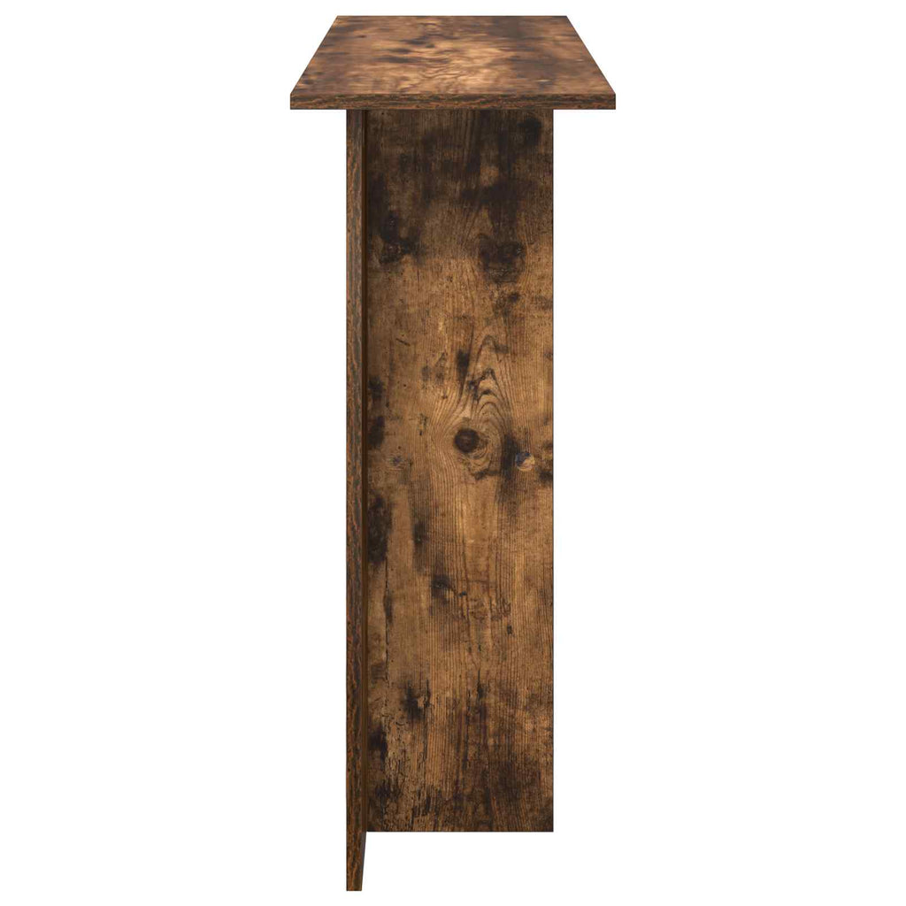 vidaXL Konsola Dąb wędzony 100 x 30 x 75 cm Drewno inżynieryjne