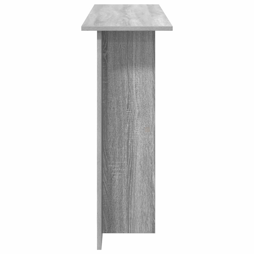 vidaXL Konsola Szary Sonoma 100 x 30 x 75 cm Drewno inżynieryjne