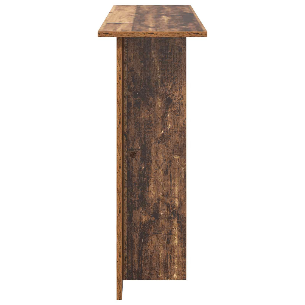 vidaXL Konsola Stare drewno 100 x 30 x 75 cm Drewno inżynieryjne