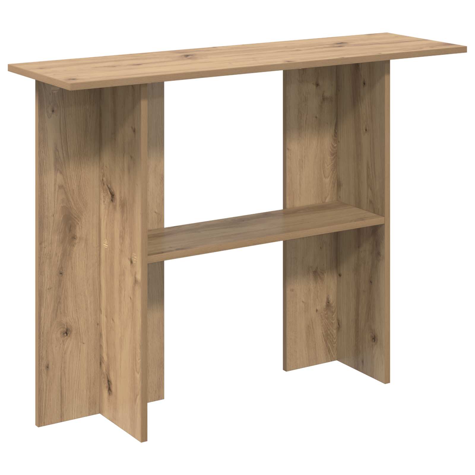 vidaXL Konsola Dąb artisan 100 x 30 x 75 cm Drewno inżynieryjne