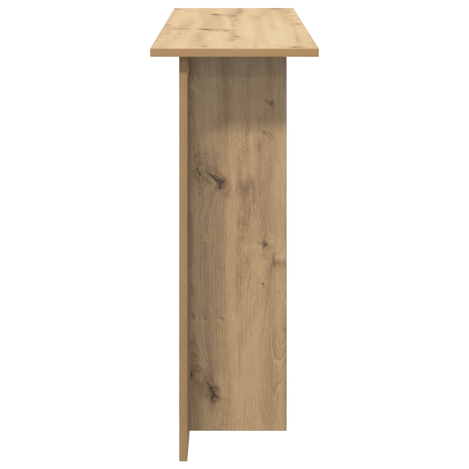 vidaXL Konsola Dąb artisan 100 x 30 x 75 cm Drewno inżynieryjne