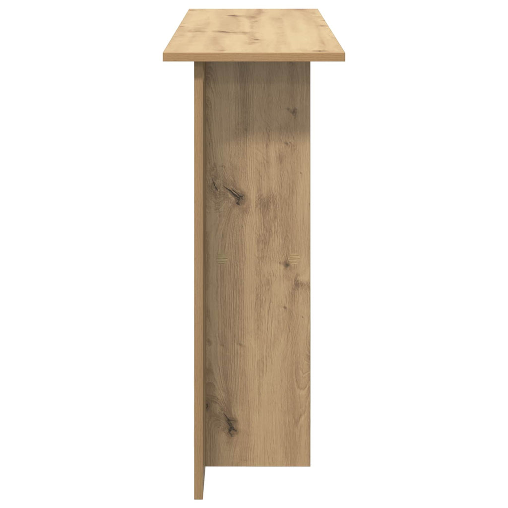 vidaXL Konsola Dąb artisan 100 x 30 x 75 cm Drewno inżynieryjne