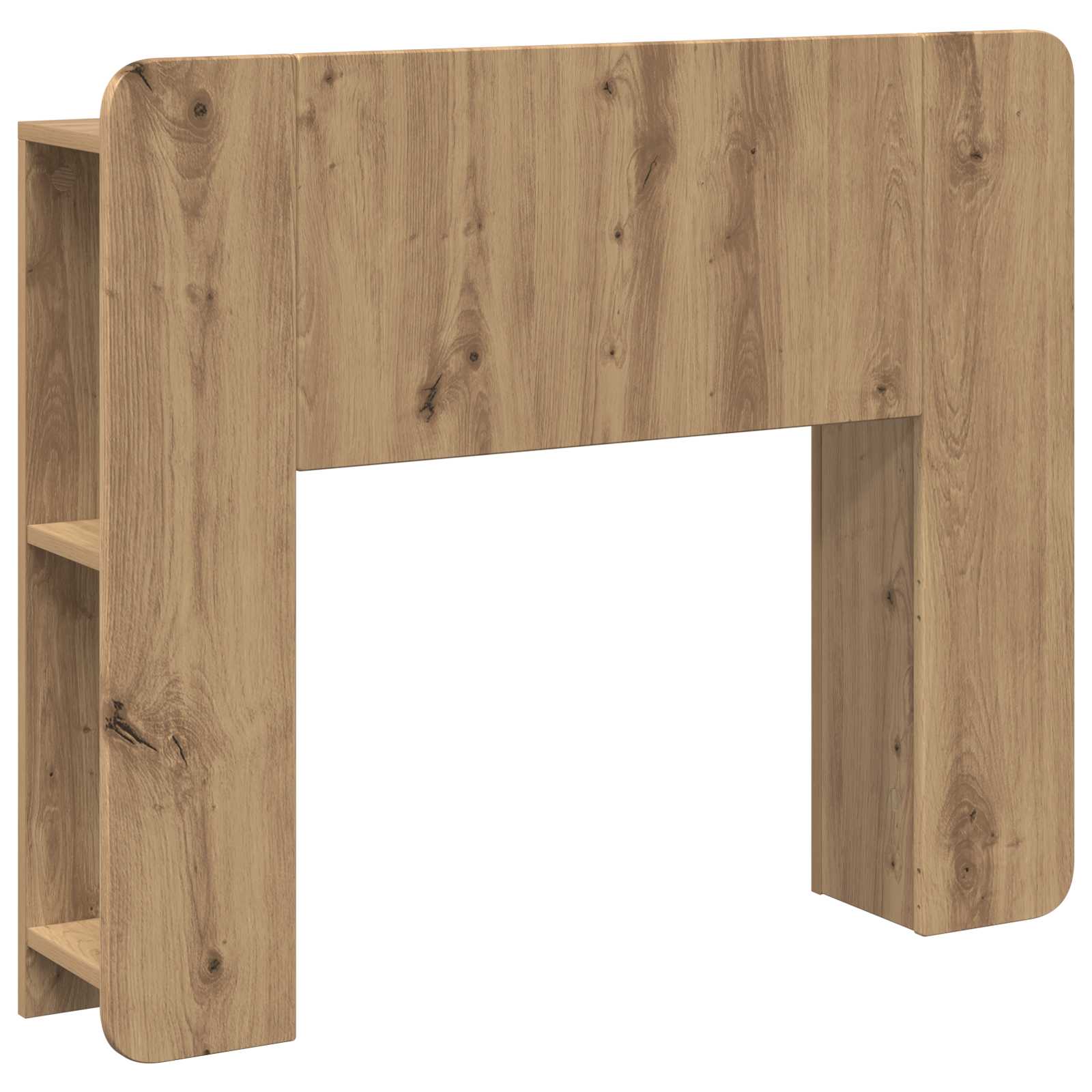 vidaXL Szafka z zagłówkiem Dąb artisan 80 cm Drewno inżynieryjne