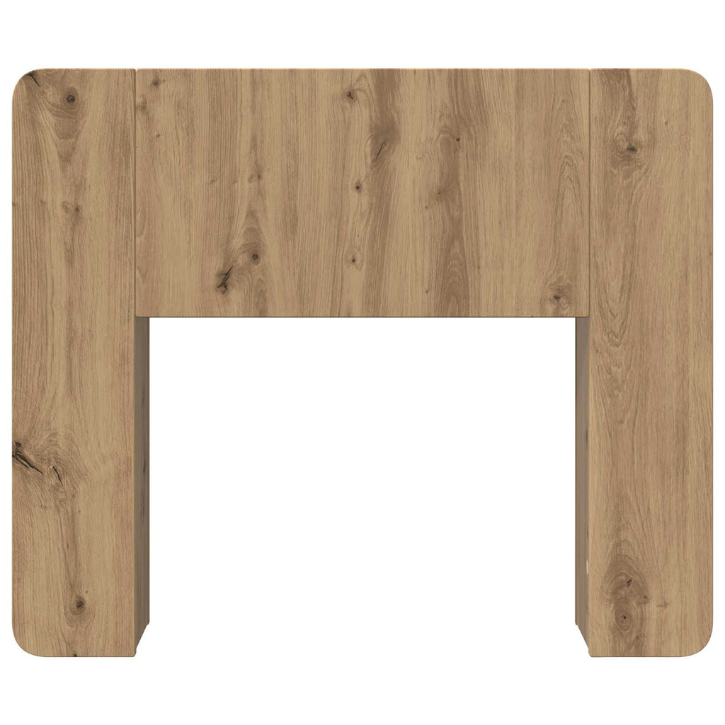 vidaXL Szafka z zagłówkiem Dąb artisan 80 cm Drewno inżynieryjne