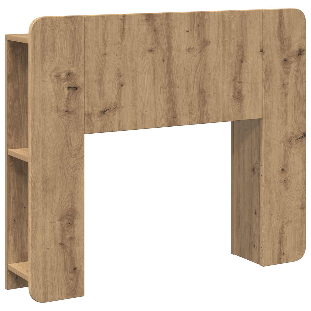 vidaXL Szafka z zagłówkiem Dąb artisan 100 cm Drewno inżynieryjne