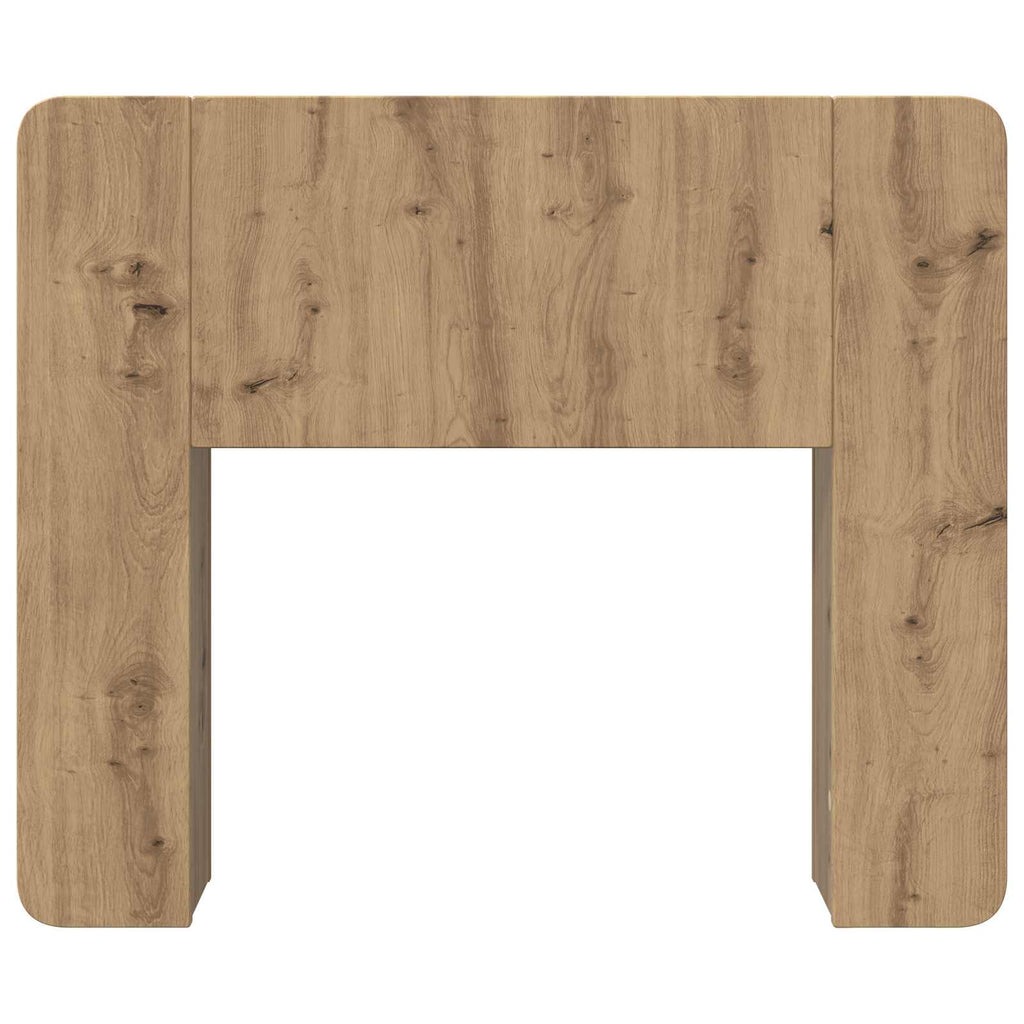 vidaXL Szafka z zagłówkiem Dąb artisan 100 cm Drewno inżynieryjne