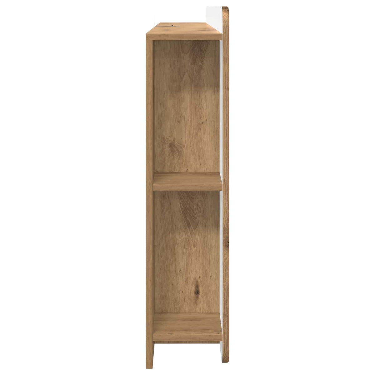 vidaXL Szafka z zagłówkiem Dąb artisan 140 cm Drewno inżynieryjne