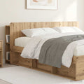 vidaXL Szafka z zagłówkiem Dąb artisan 180 cm Drewno inżynieryjne
