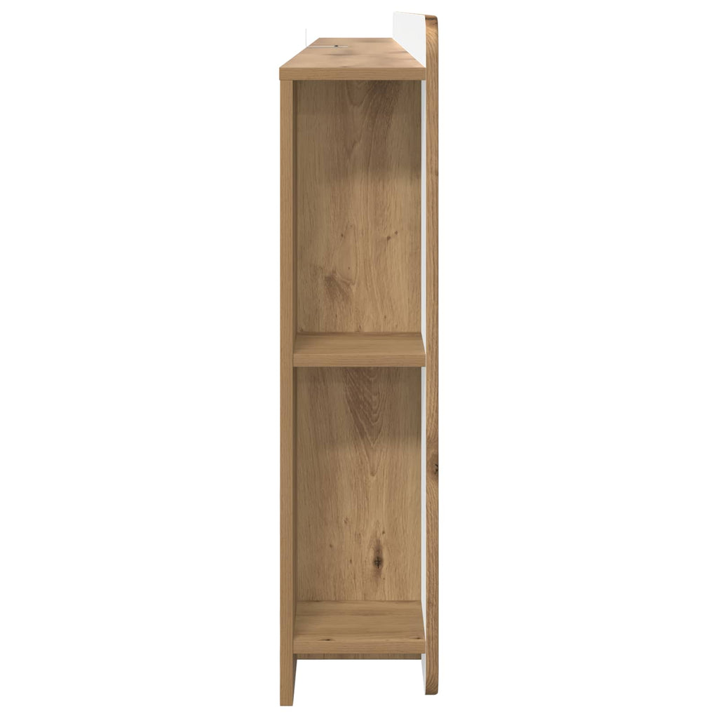 vidaXL Szafka z zagłówkiem Dąb artisan 180 cm Drewno inżynieryjne