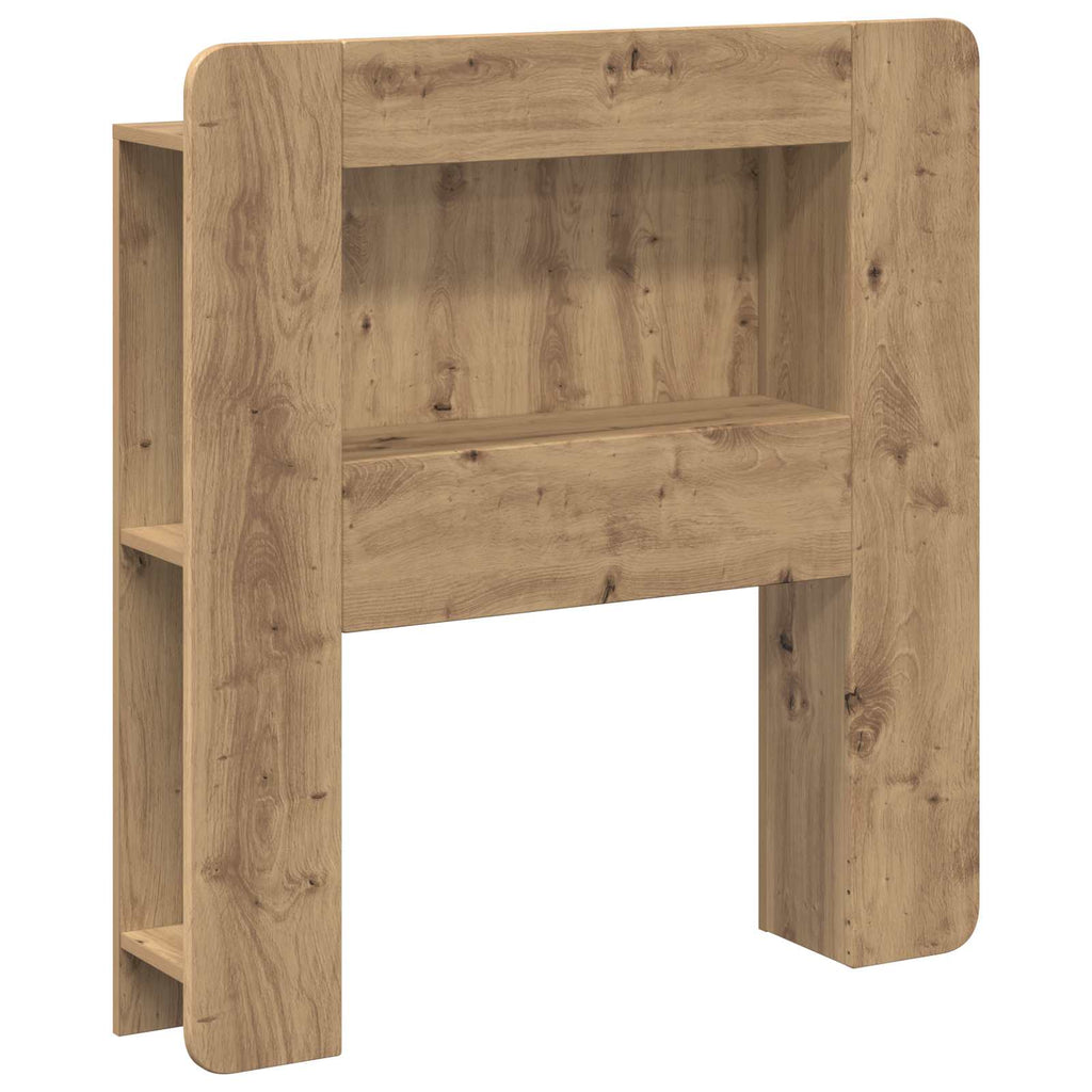 vidaXL Szafka z zagłówkiem Dąb artisan 80 cm Drewno inżynieryjne