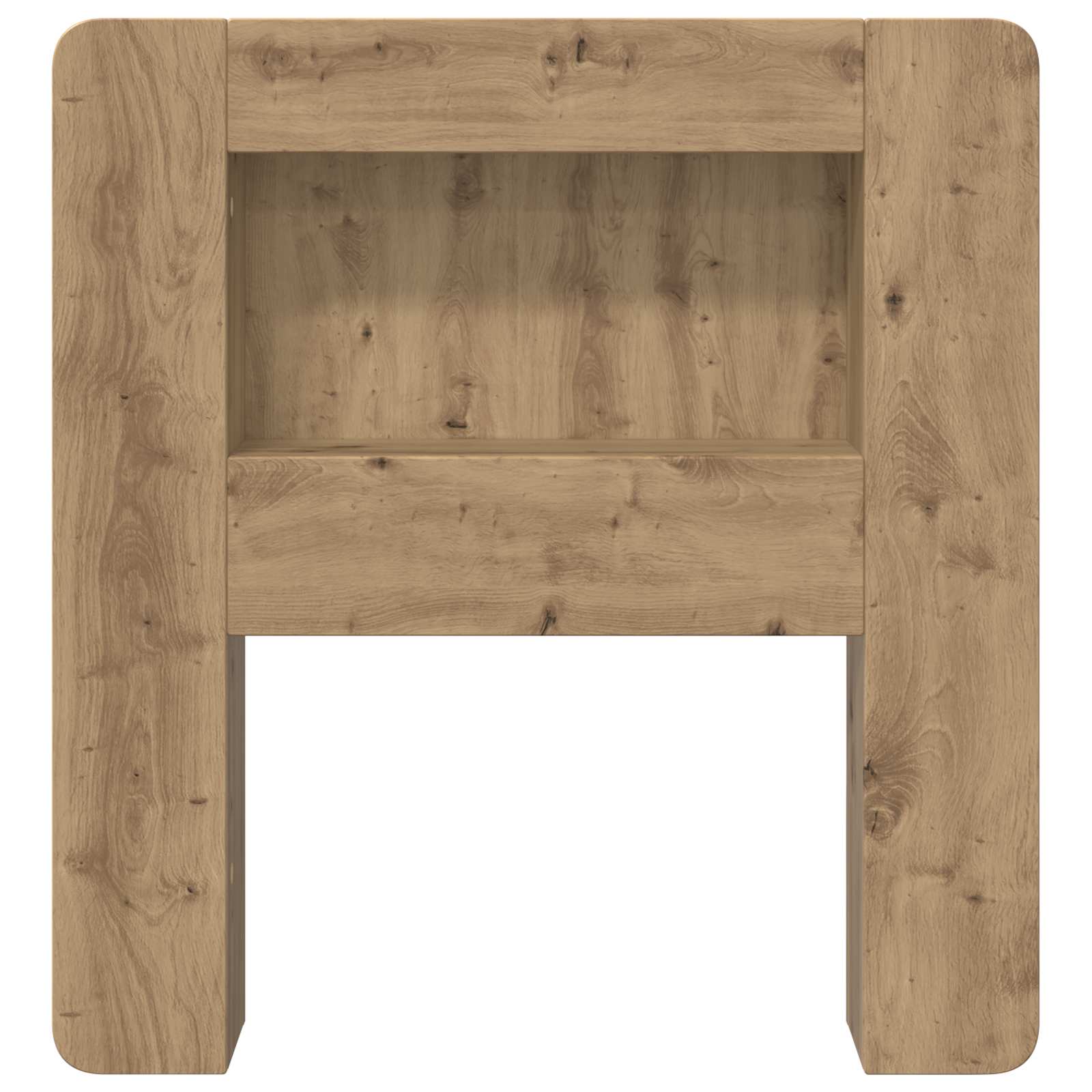 vidaXL Szafka z zagłówkiem Dąb artisan 80 cm Drewno inżynieryjne