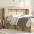 vidaXL Szafka z zagłówkiem dąb Sonoma Drewno inżynieryjne