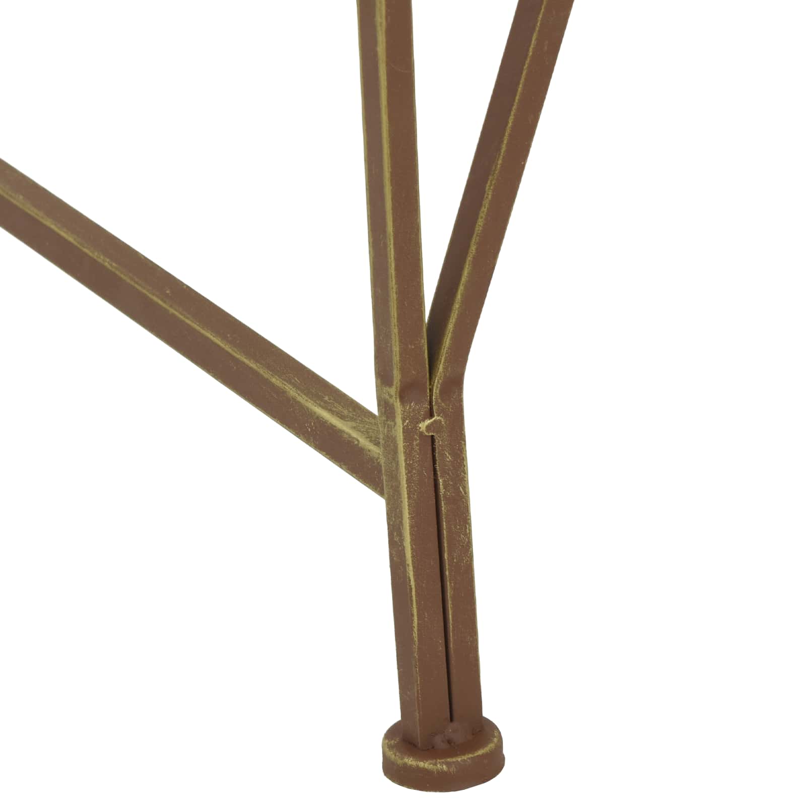 vidaXL Ławka Drzewna 4-Liczba miejsc 160 x 80 x 44 cm Stal