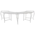 vidaXL Ławka Drzewna 4-Liczba miejsc 160 x 80 x 44 cm Stal