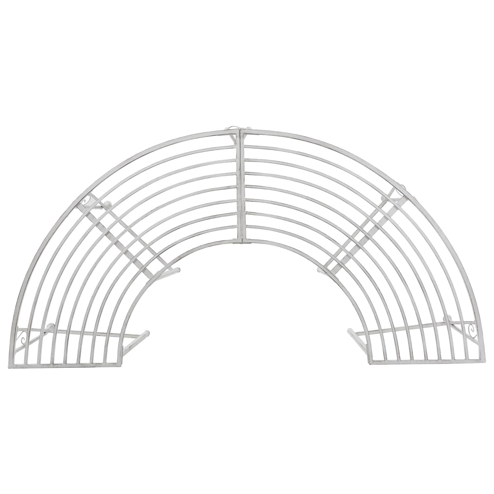 vidaXL Ławka Drzewna 4-Liczba miejsc 160 x 80 x 44 cm Stal