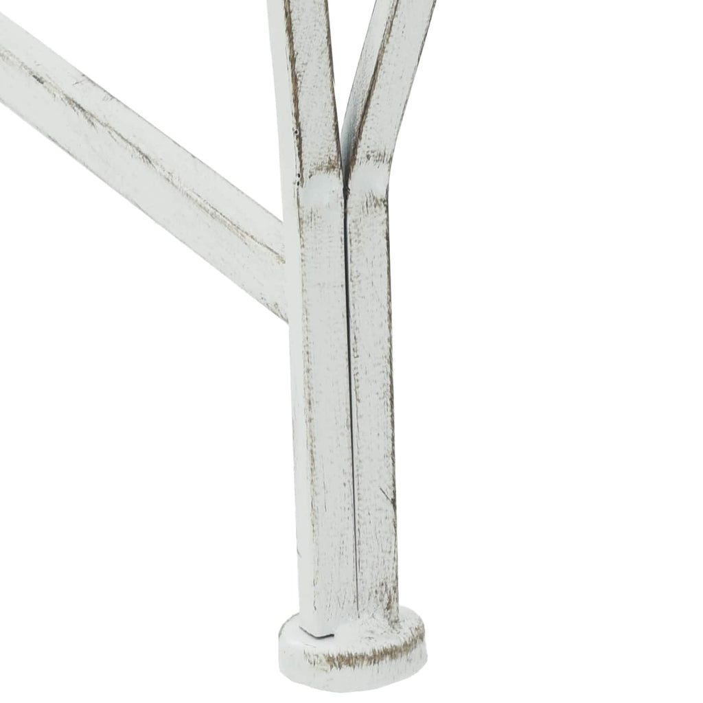 vidaXL Ławka Drzewna 4-Liczba miejsc 160 x 80 x 89 cm Stal