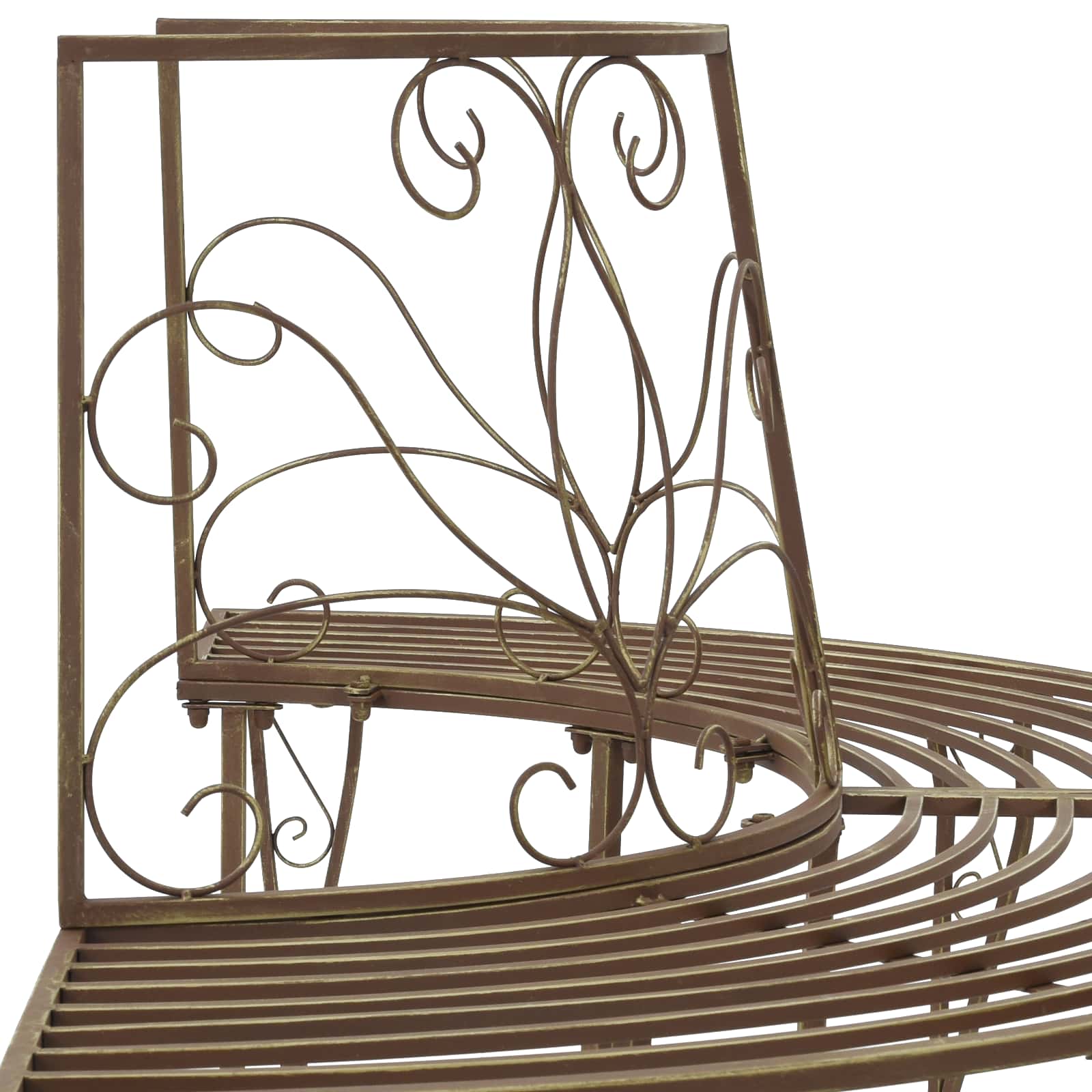 vidaXL Ławka Drzewna 4-Liczba miejsc 160 x 80 x 89 cm Stal